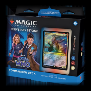 Magic The Gathering: Commander Deck. Time-Wimey. Doctor Who.