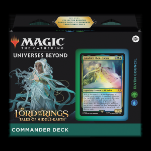 Magic The Gathering: Commander Deck. Elven Council. The Lord of the Rings: Tales of Middle-Earth.