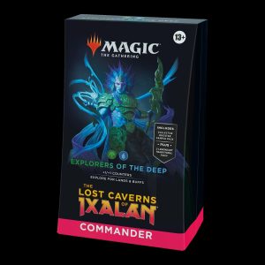 Magic The Gathering: Commander Deck. Explorers of the Deep: The Lost Caverns of Ixalan.