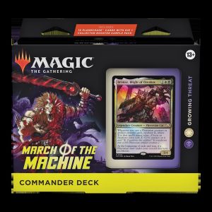 Magic The Gathering: Commander Deck. Growing Threat. March of the Machine