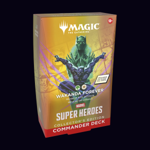 Magic The Gathering. Wakanda Forever. Collector's Edition Commander Deck.