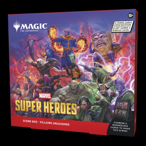 Magic The Gathering. Marvel Superheroes: Villains Unleashed. Scene Box.