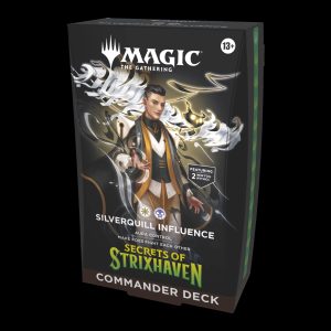 Magic The Gathering: Commander Deck. Silverquill Influence: Secrets of Strixhaven.