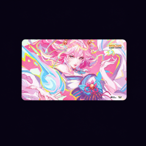 Riftbound League of Legends. Spirit Blossom Ahri. Playmat.