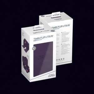 Ultimate Guard. Twin Flip 'n' Tray: 200+ Xenoskin (Purple). Deckbox.