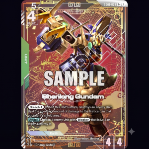 Shenlong Gundam (GD01-029) (R+) - Newtype Rising (GD01)