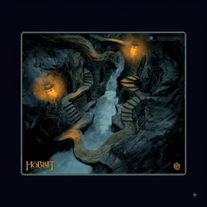 Magic The Gathering. The Hobbit™ – Thranduil’s Kingdom. Play-Mat
