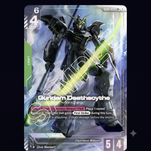 Gundam Deathscythe (GD01-025) (LR+) - Newtype Rising (GD01)