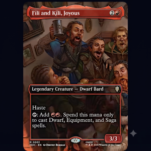 The Hobbit Eternal-Legal: Fili and Kili, Joyous (0001 - Borderless)