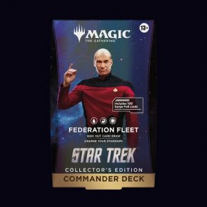 Magic The Gathering. Star Trek - Federation Fleet Collector's Edition. Commander Deck.