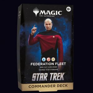 Magic The Gathering. Star Trek - Federation Fleet. Commander Deck.