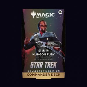 Magic The Gathering. Star Trek - Klingon Fury Collector's Edition. Commander Deck.