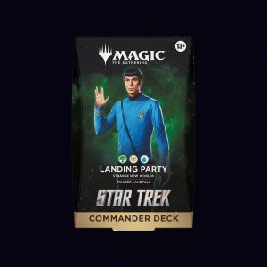 Magic The Gathering. Star Trek - Landing Party. Commander Deck.