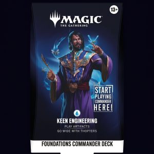 Magic The Gathering. Keen Engineering - Foundations Commander Deck